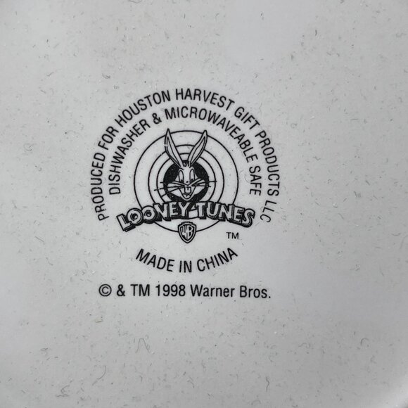 VTG 1998 Warner Bros. Looney Tunes Bugs and Tweety large 16ounce coffee mug - Picture 5 of 7